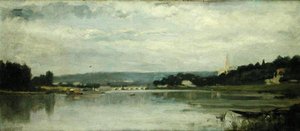 Sulle rive della Senna a Saint-Cloud